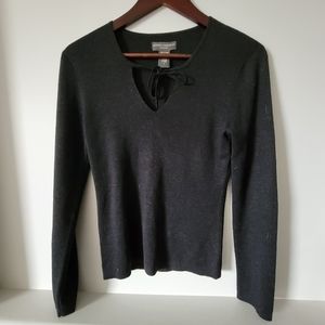 Banana Republic Stretch black sweater. S.